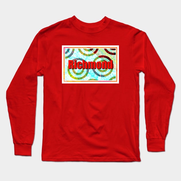 Richmond Virginia 2 Long Sleeve T-Shirt by L'Appel du Vide Designs by Danielle Canonico